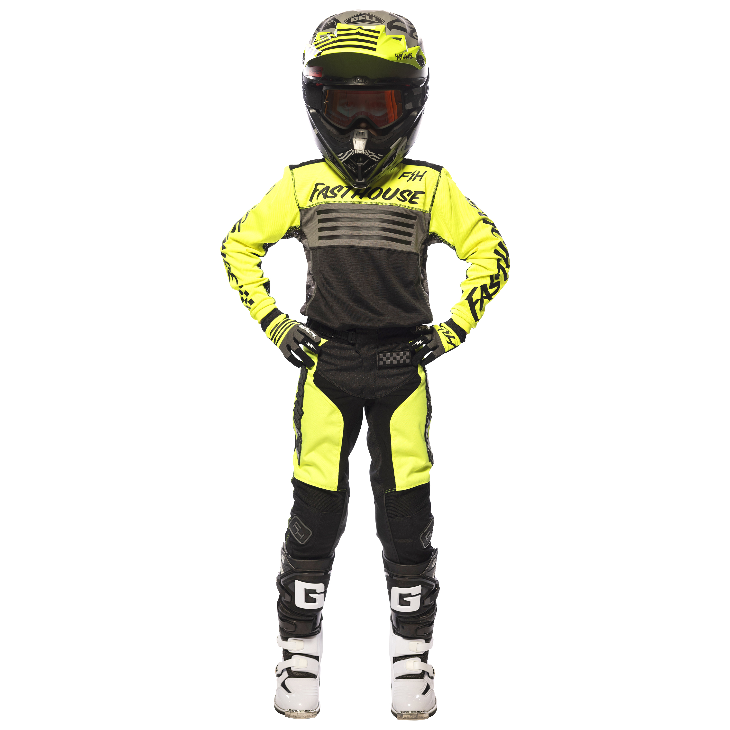 Youth Grindhouse Omega Kit - High Viz-Black_1